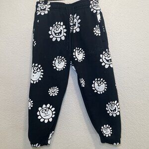 SP x Keith Haring White Flowers Pants Lifestyle Joggers Small